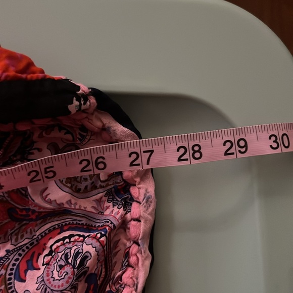 Ana & Kate patchwork elastic‎ waist maxi skirt size M Gypsie core. - Picture 8 of 10